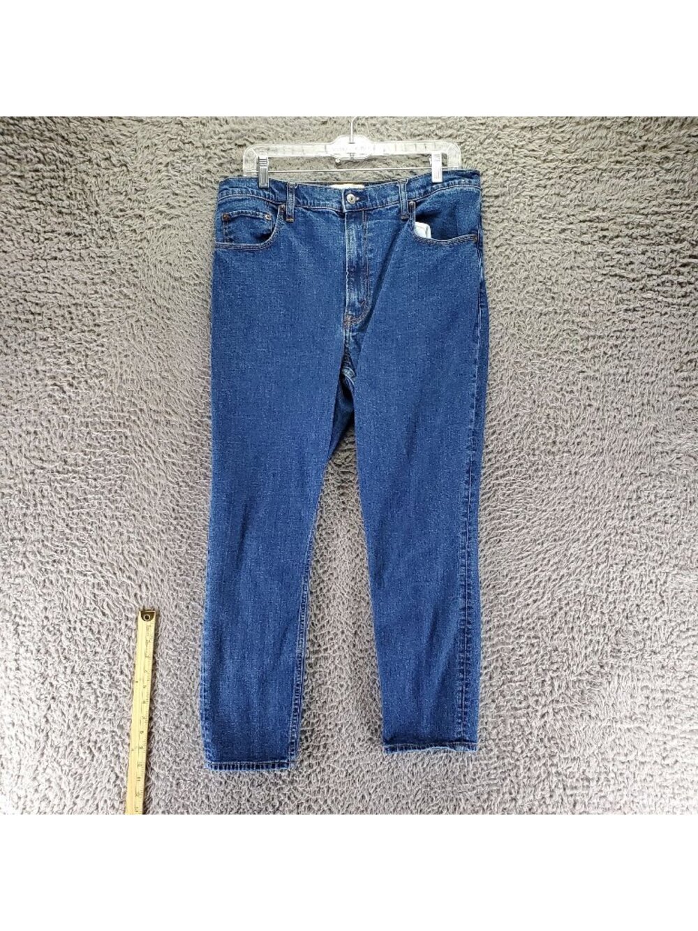 Abercrombie & Fitch Jeans Womens 14/32 Blue Skinny Stretch Denim *Read*